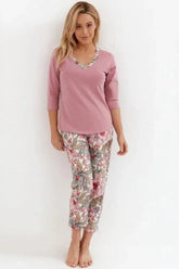 Cana soft - breathable fabric blouse and pants womens pajama  Adomoo